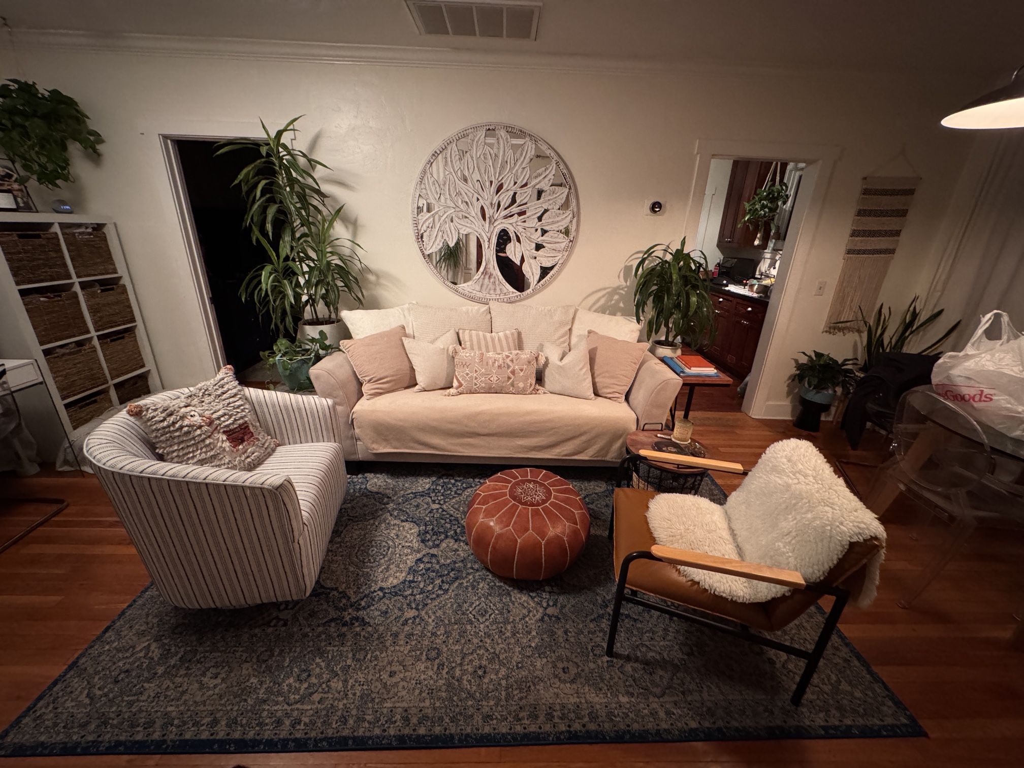 Cream couch for sale