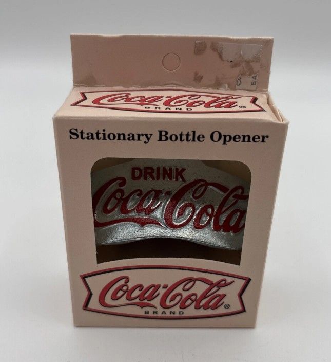 Vintage New Coca Cola Bottle Openers Total Four Two Brass Flawless Located In Palm Springs CA