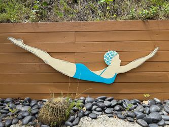 Retro swimmer