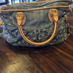Louis Vuitton Blue Denim