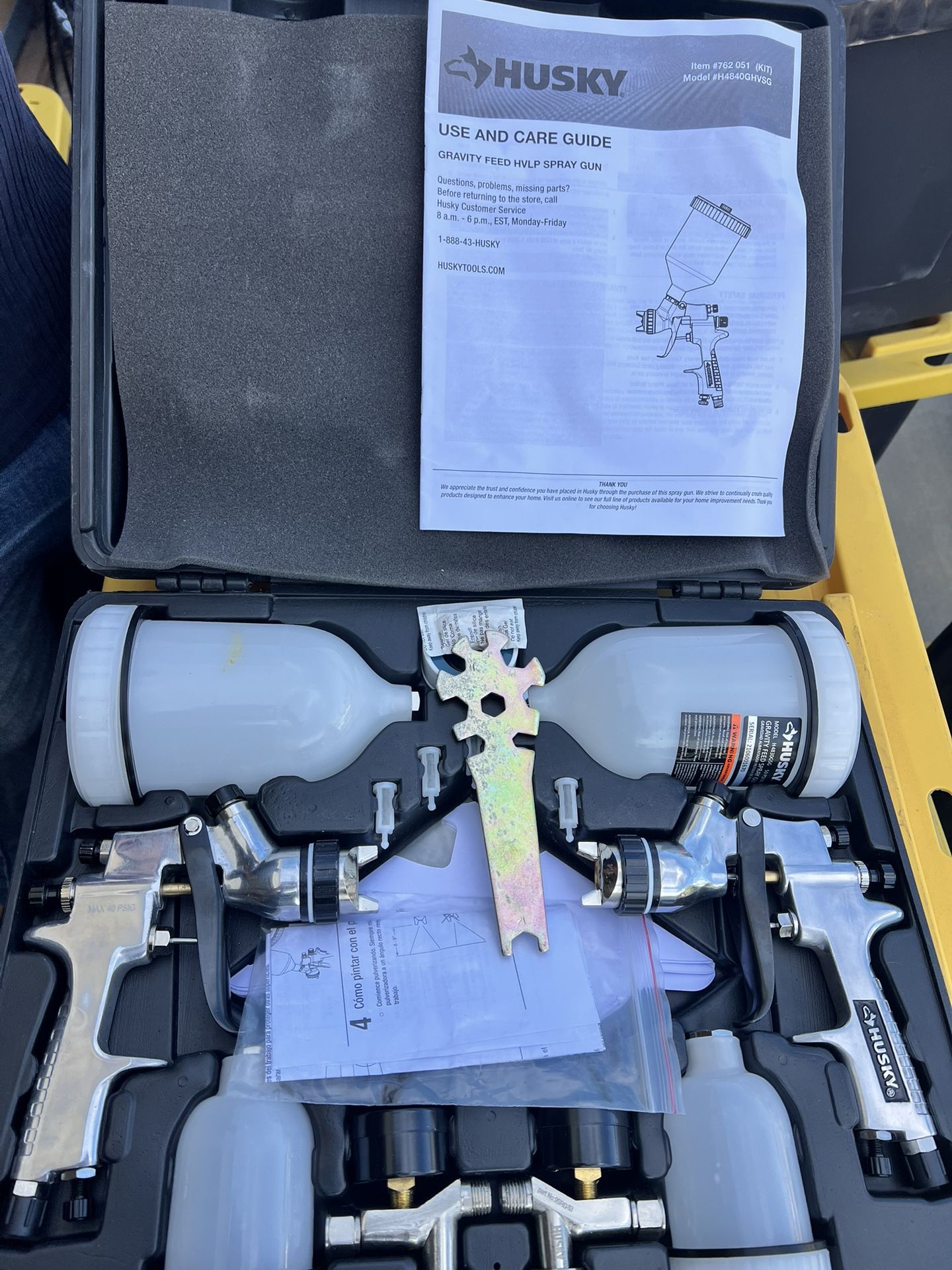Husky Spray Gun / Pistola para pintar
