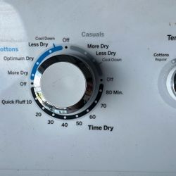 Workhorse GE® 7.2 CU. FT. CAPACITY ALUMINIZED ALLOY DRUM ELECTRIC DRYER