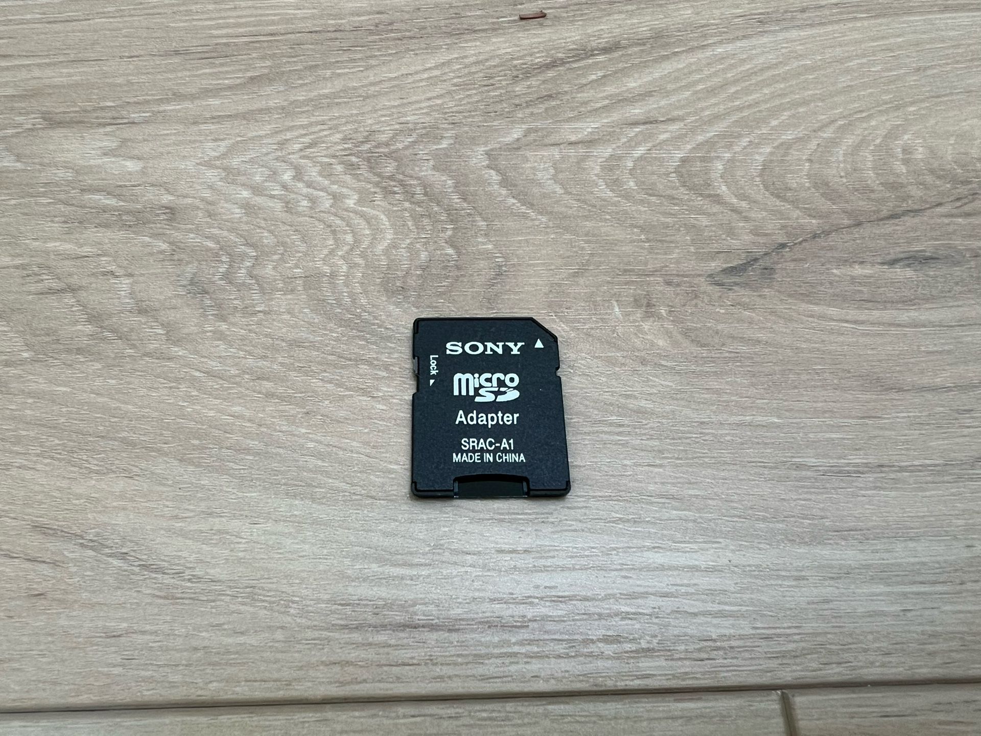 Sony microSD→SD adapter
