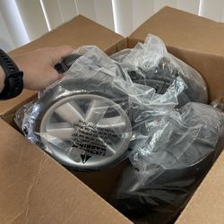 New Wheels For Britax Stroller B-safe / Front And Rear Wheels 