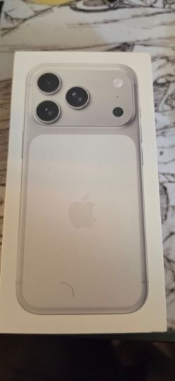 IPhone 17 pro silver white 256gb Tmobile ONLY