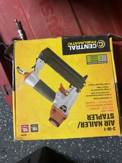 2 In 1 Air Nailer & Stapler