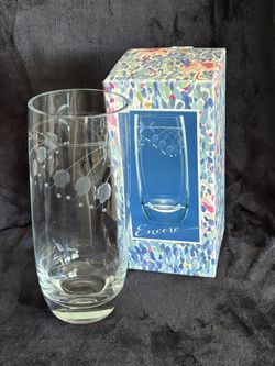 Vintage Crystal Vase 