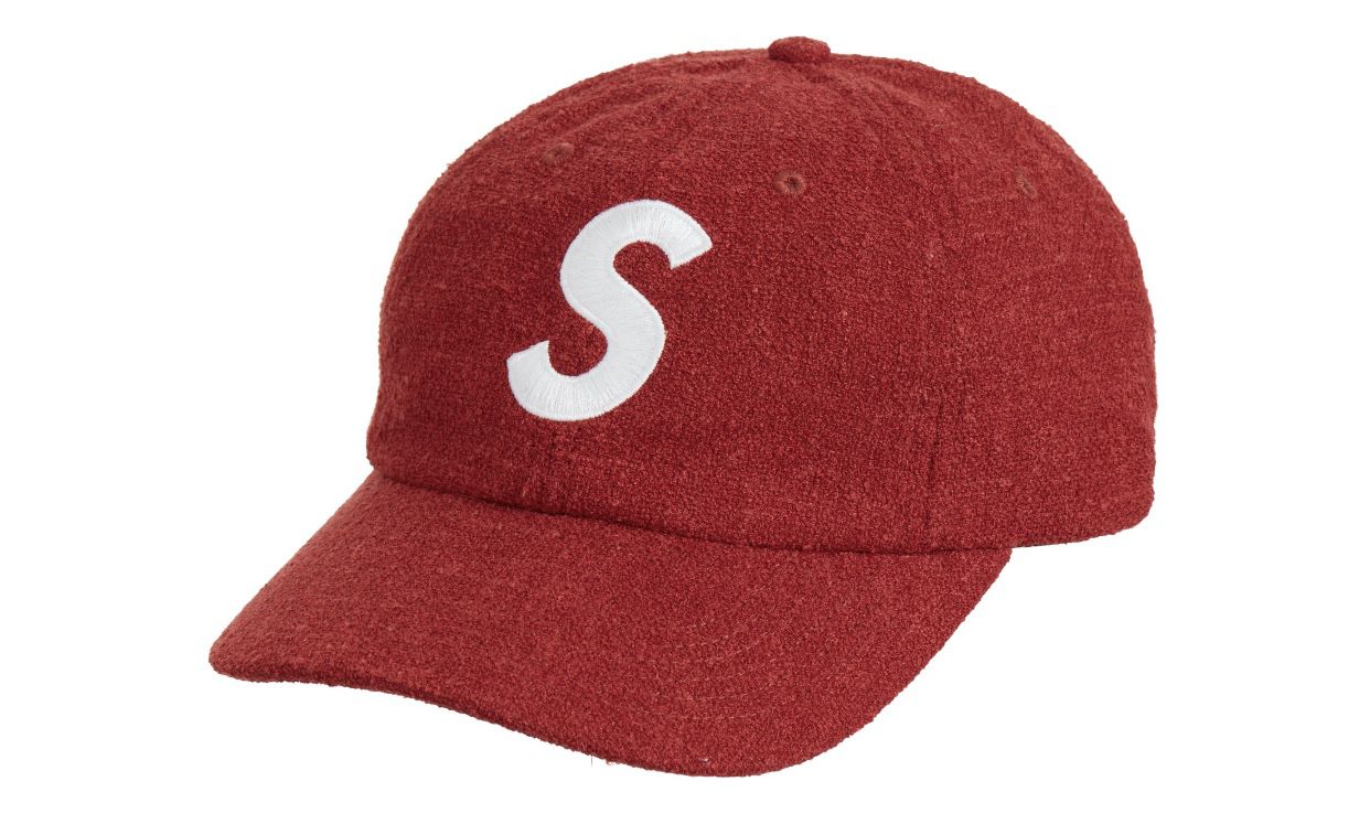 Supreme Terry S logo 6-panel Red Hat 