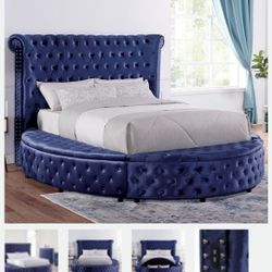 QUEEN BED FRAME MATTRES SOLD SEPARATELY NEW IN BOX ☎️ 1714586,2564