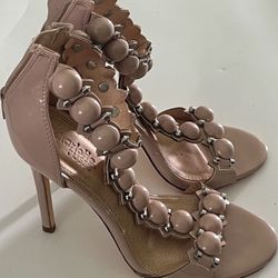 Women's Nude Charlotte Russe Tisha-6A Heels Size 7