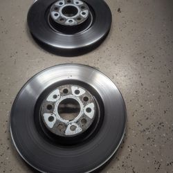 VW 340mm Front Brake Rotors - Pair