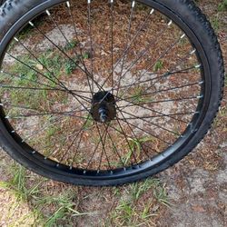 26 " Rim With New Inner Tube Great Condition  