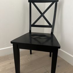 Wood Dining Chairs (4)