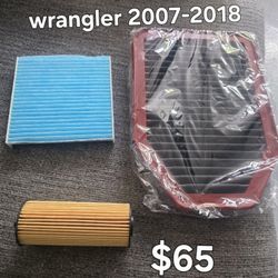 Filtros Jeep Wrangler 2007-2018