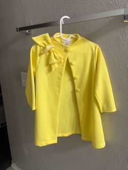 Toddler Coat Yellow size 3T