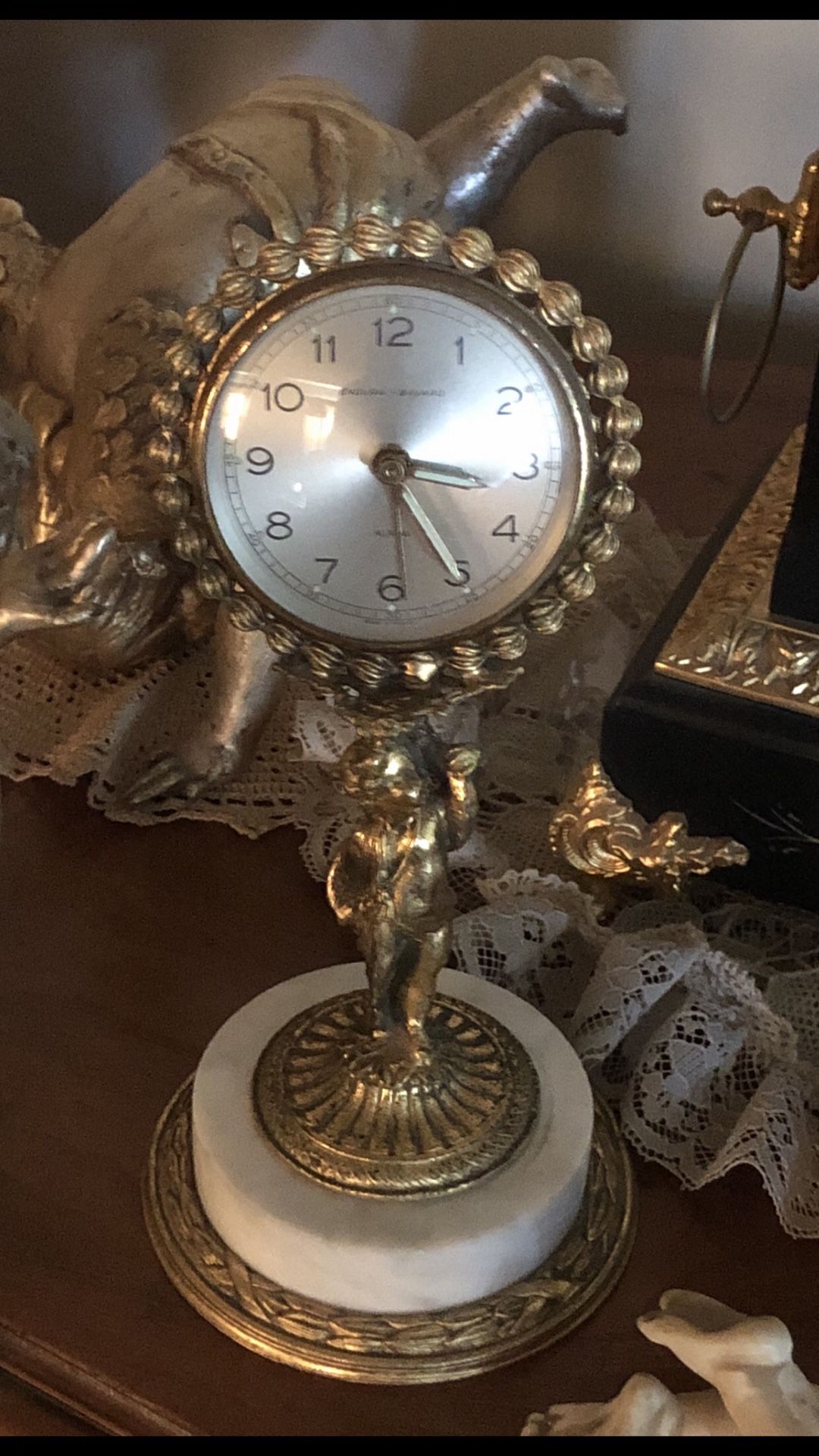 Antique French Clock! EDURA BAY Alarm Clock