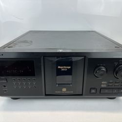 Sony Mega Storage 300 CD Compact Disc Changer Player CDP-CX691 for parts only