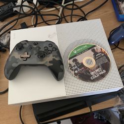 Xbox One S 1tb With One Controller And COD Clod War 