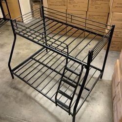 Twin Bed, Full Bed, Twin Full Bunk Bed, Sturdy 