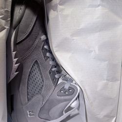 Wolf grey Jordan 5s