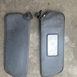 Chevy Blazer Right And Left Sun Visors