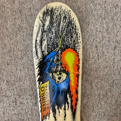 Corey O’Brien Santa Cruz Skateboard Deck Grim Reaper Art Lightly Used