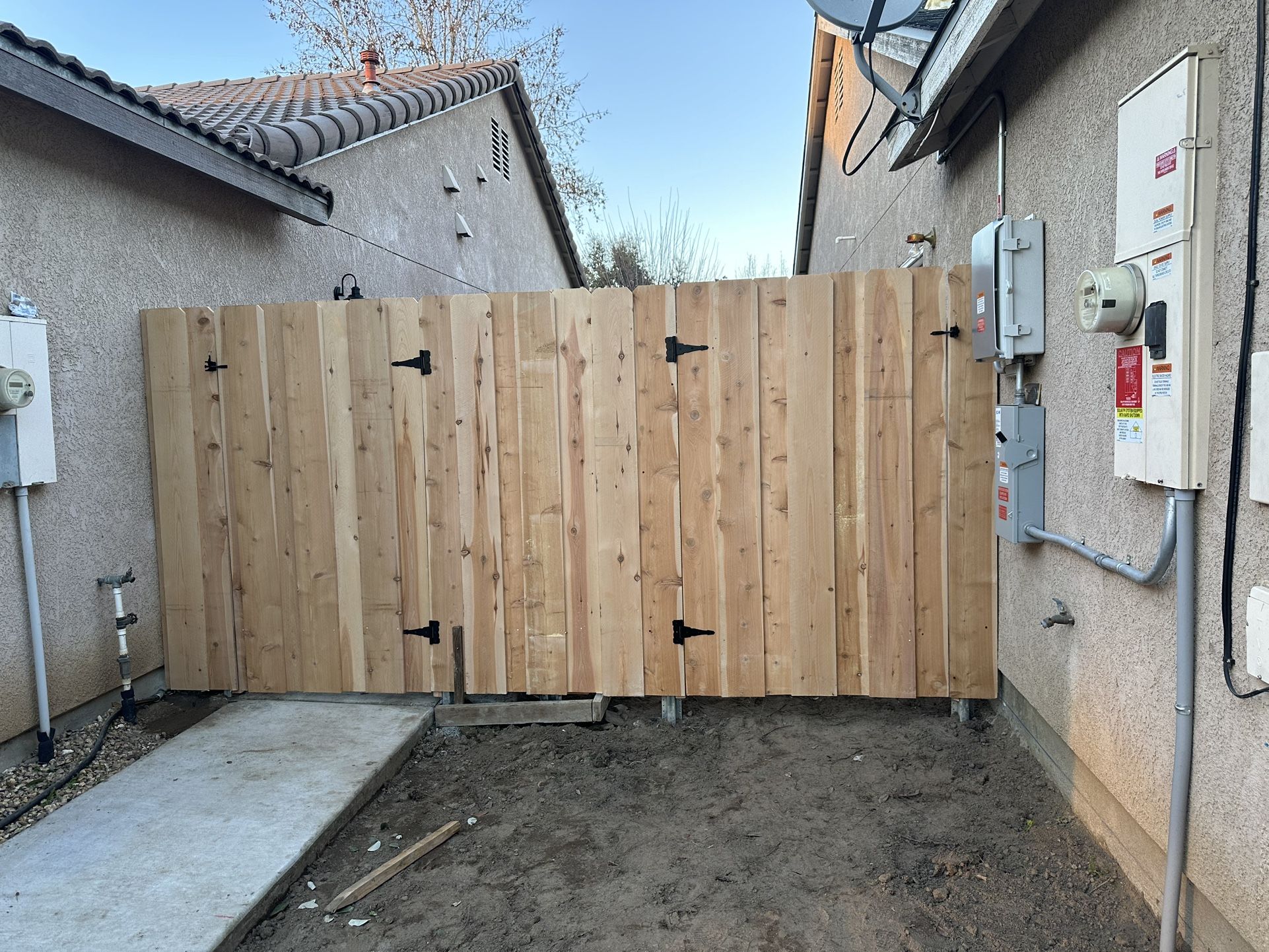 fence wood