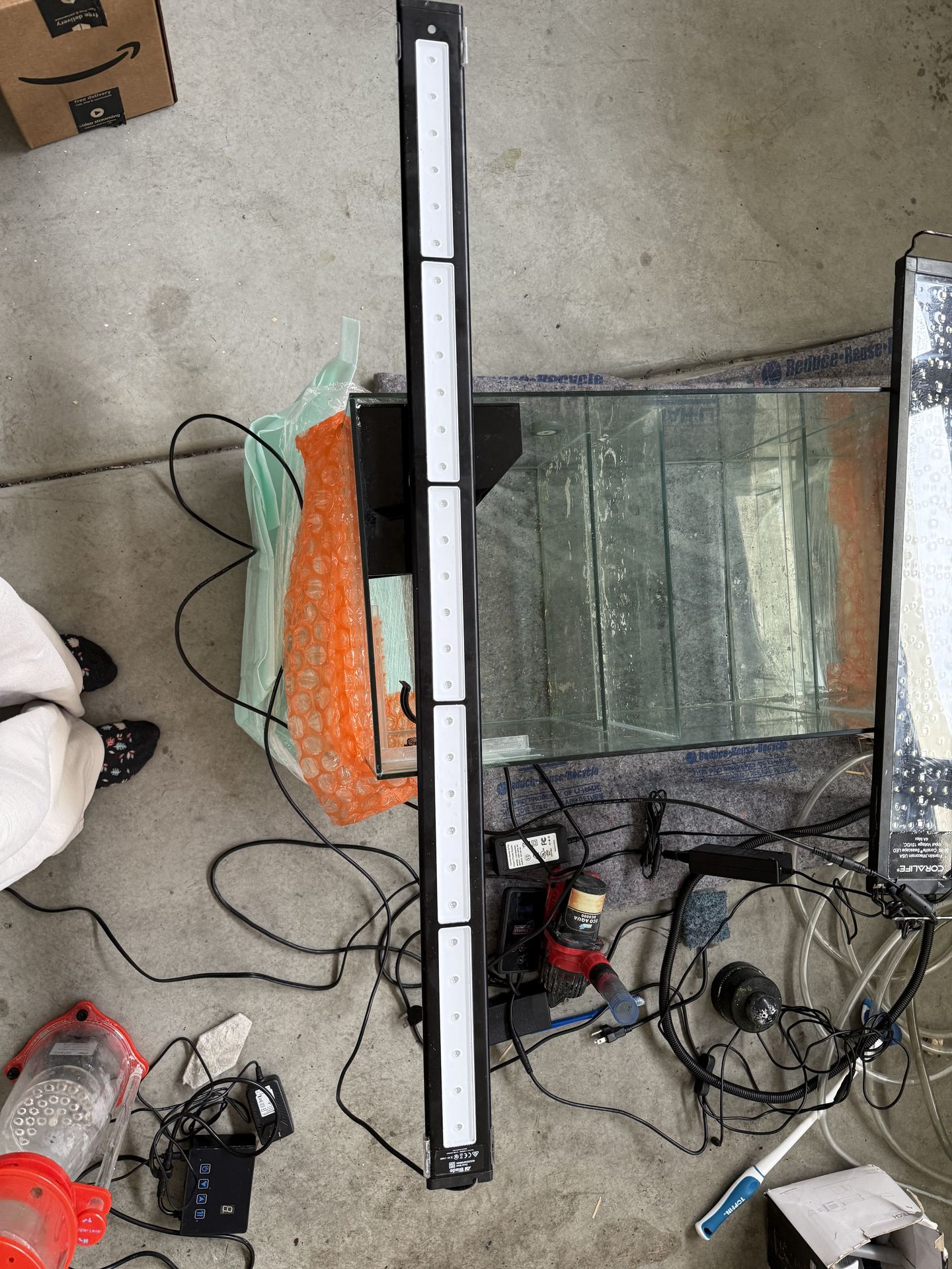 Blade coral grow light