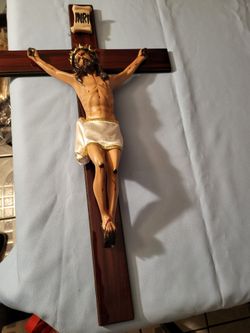Hermoso Crucifico De Pared