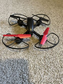 Sharper Image black and red drone