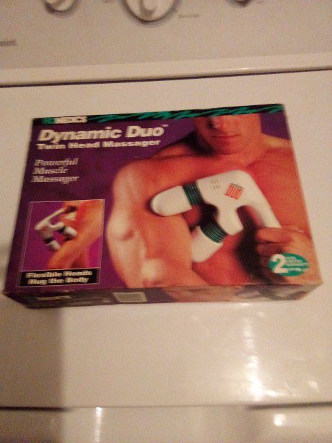 HOME MEDICS DYNAMIC DUO VIBRATING MASSAGER FOR SALE