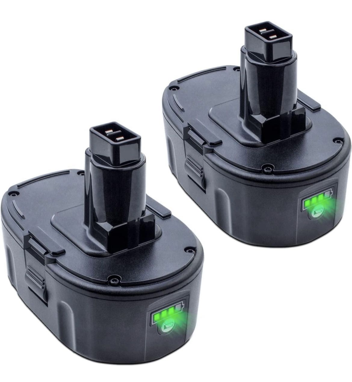 DTK 2Pack 7.0Ah Lithium-Ion Battery Replacement for Dewalt 18V