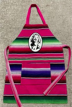 Marilyn Monroe Serape Striped Kitchen Apron