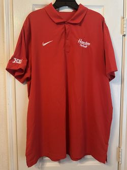 Nike Houston Cougars Team Issued Football Polo Size 3XL