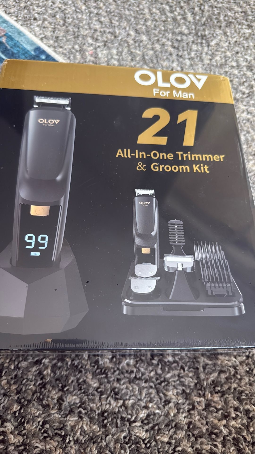 Trimmer Electric Razor All In One 21 Pieces