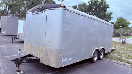 18x8x7 Haulmark Enclosed Cargo Trailer
