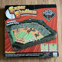 Game Zone Super Stadium Baseball Game Realistic Baseball Action. 
