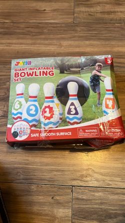 BRAND NEW GIANT INFLATABLE BOWLING SET 