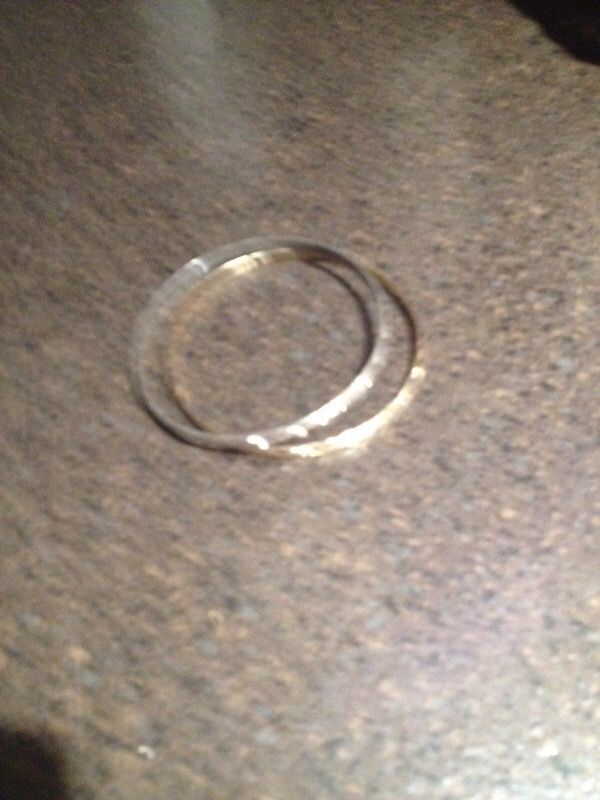 Silver and gold bracelets