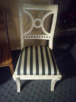 Striped Chair Any Purpose 