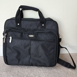 Targus Black Laptop Briefcase/Messenger Bag