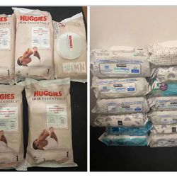 Baby wipes 18 packs of Wipes