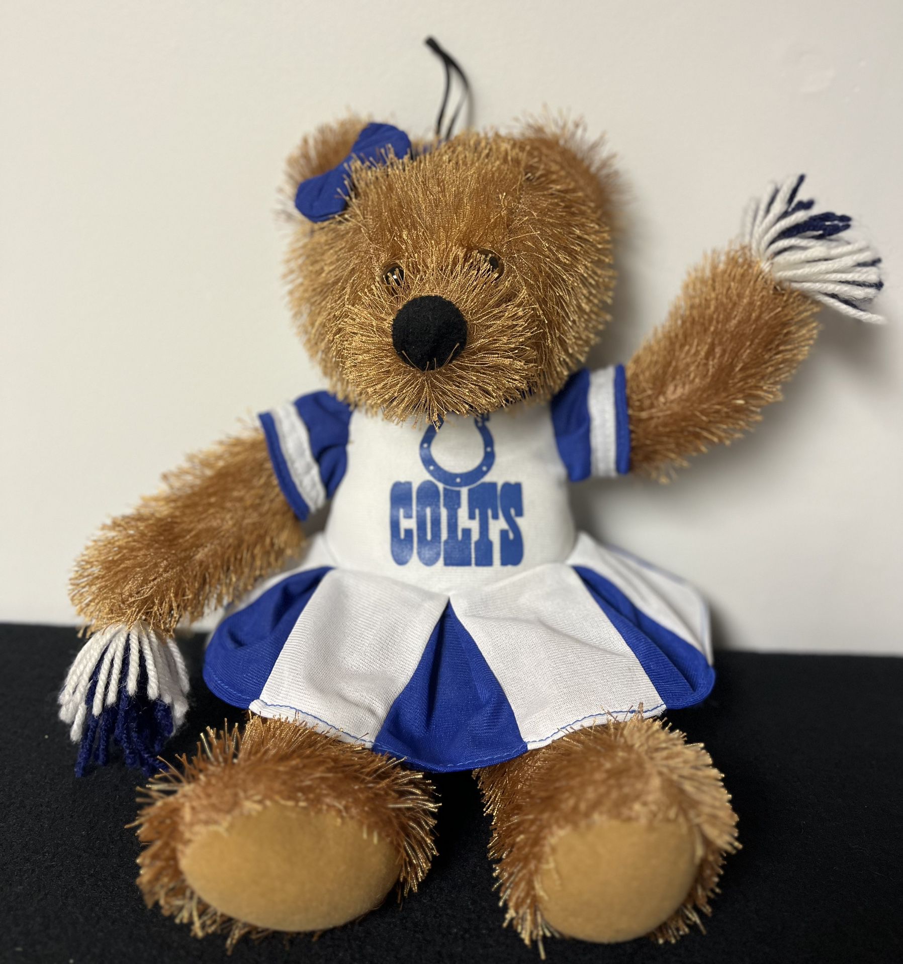 NFL Colts Cheerleader Teddy Bear