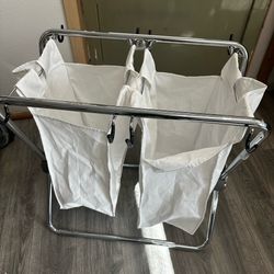 Heavy duty 2 bin Laundry Sorter