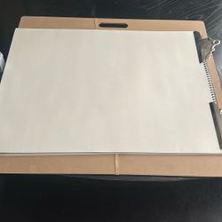 Sketch Pad + Board And Art Supplies 