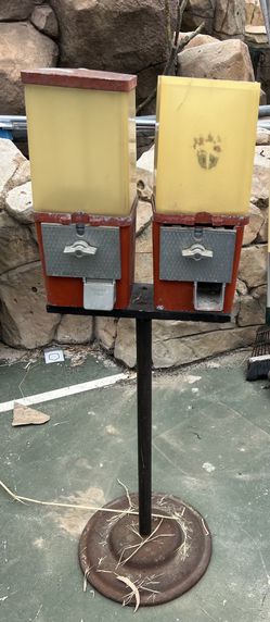 Gumball Machines And Stand