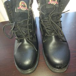 MEN'S  Steel Toe Work Boots Size10W