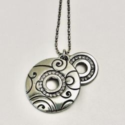 Brighton Circle Charm Necklace 16”-18”