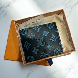 Louis Vuitton Multiple Wallet – Monogram Shadow Blue