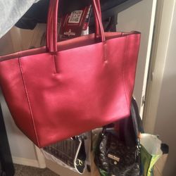Tote - Metallic Red - Never Used